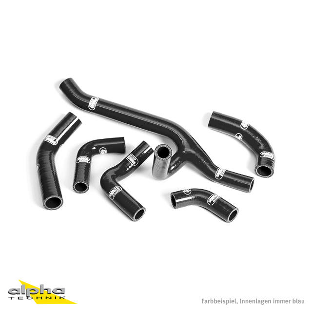 Kit de mangueras de silicona SAMCO SPORT negro para Ducati 851 888 año del modelo 1992-1995...