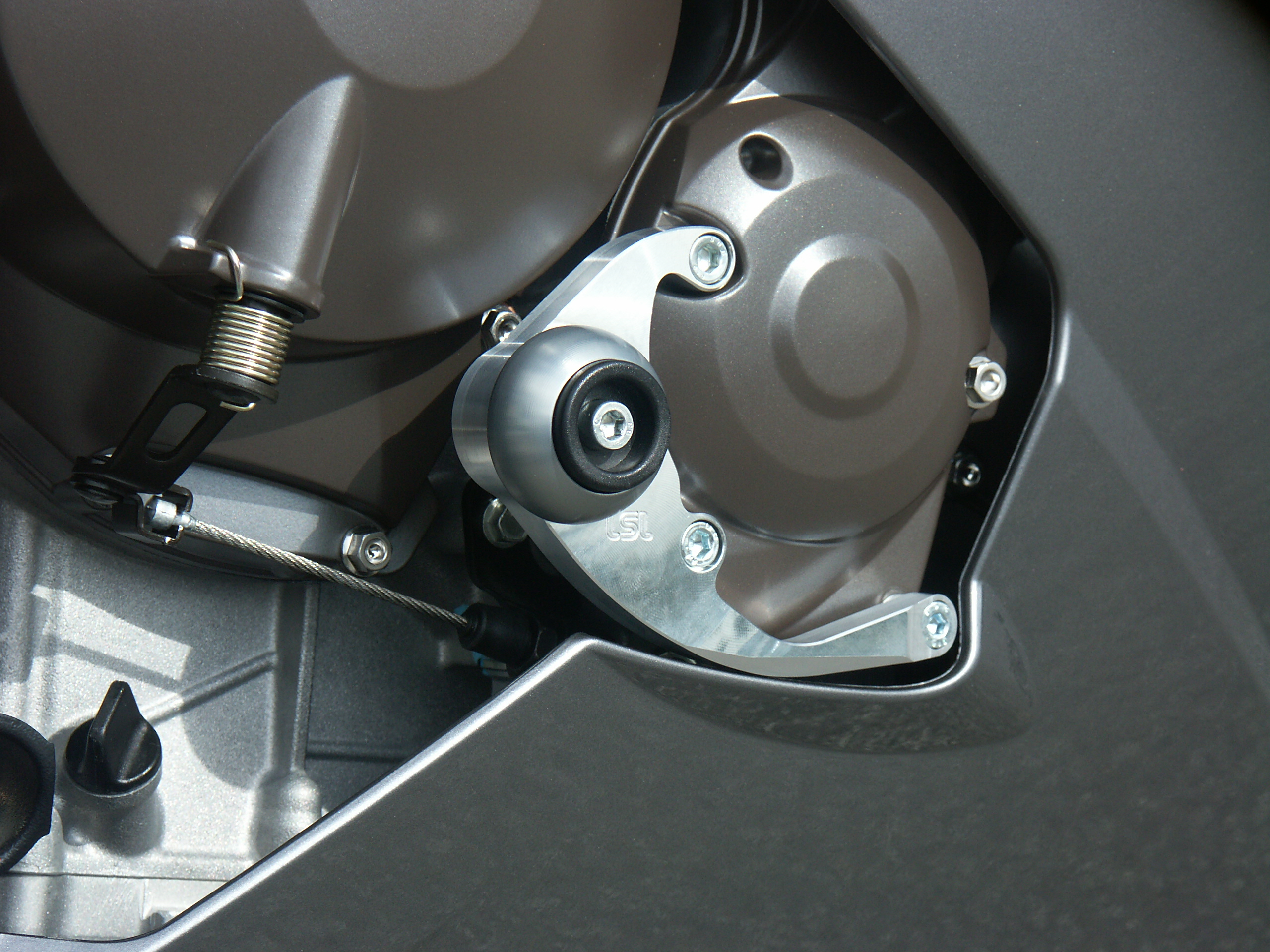 Embrague LSL Crash-Ball para Triumph 675, 2006-, titanio