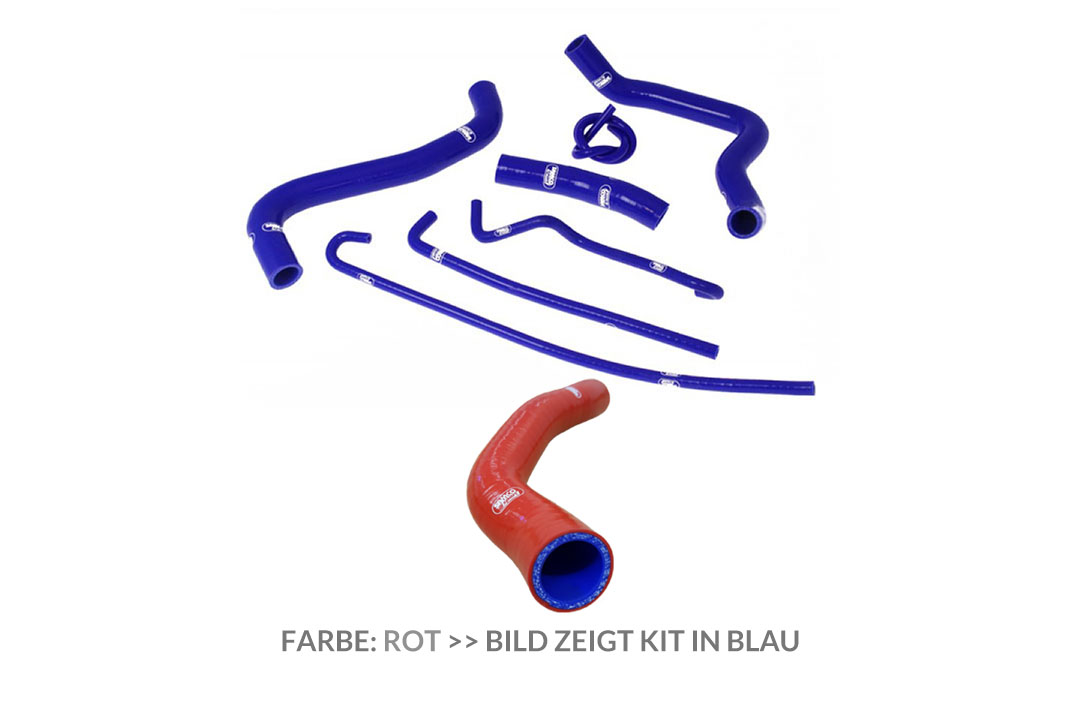 Kit de mangueras de silicona SAMCO SPORT rojo para Suzuki GSXR1000 año del modelo 2005-2006