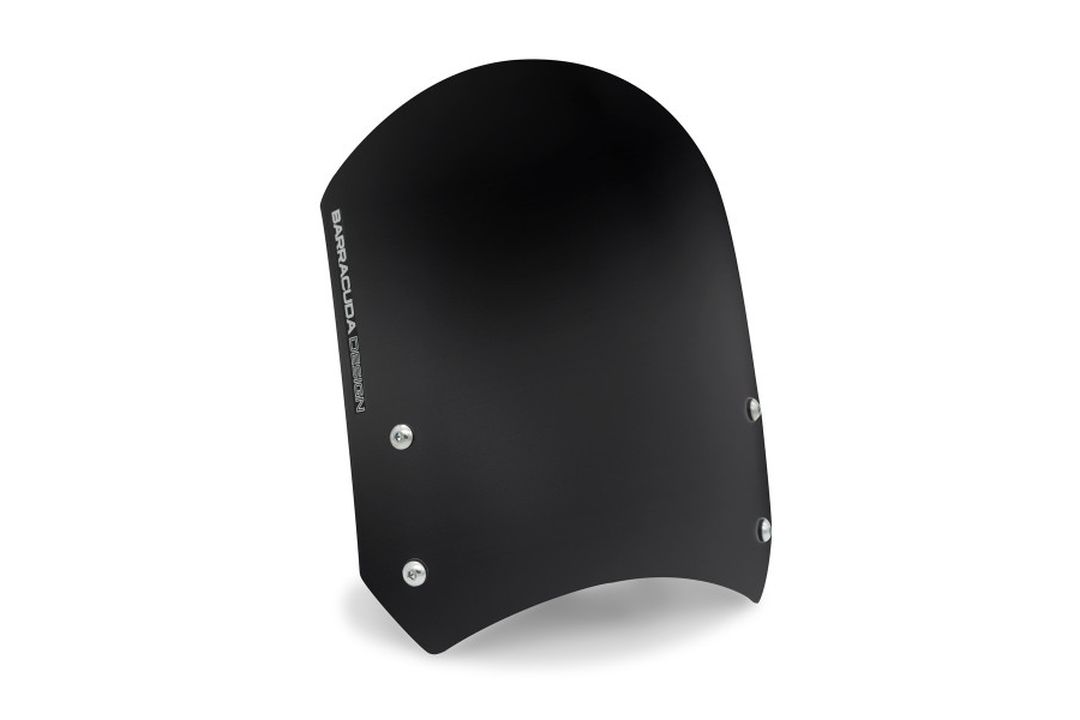 Parabrisas Barracuda Classic de Aluminio negro para Triumph Trident 660 a partir del modelo 2021-