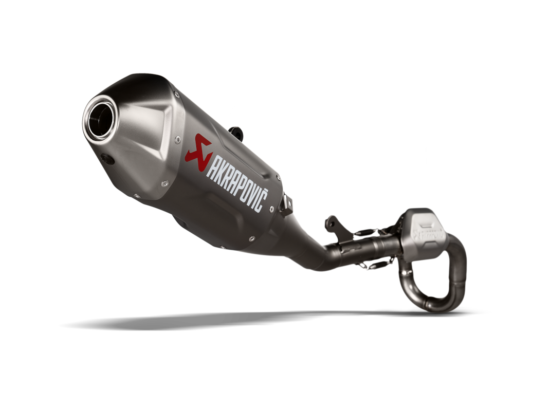 Línea Akrapovic Evolution (Titanio) para Kawasaki KX250, 250X, 2025-