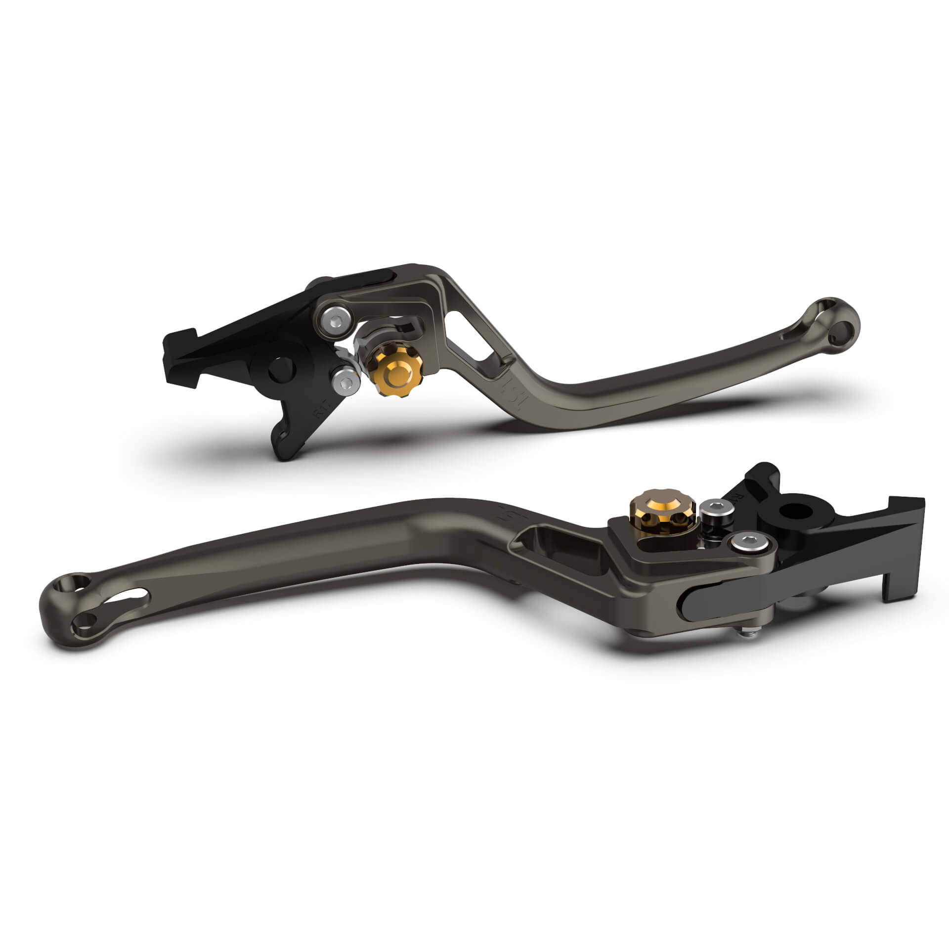 Maneta de freno LSL BOW R31, antracita/oro