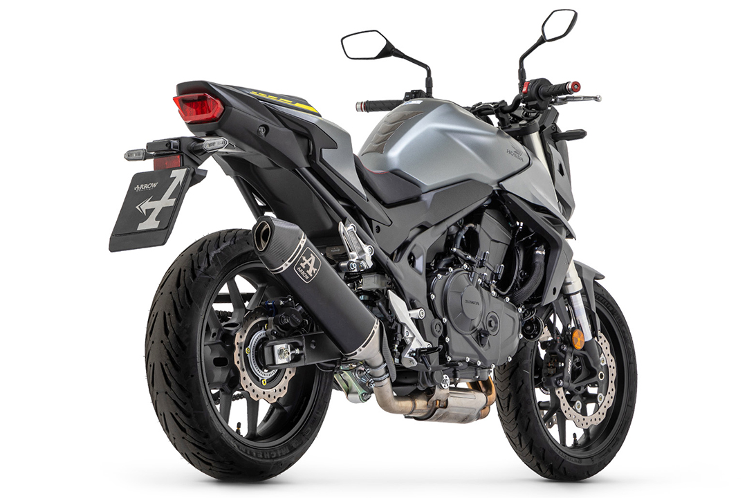 ARROW VELOCE DARK Slip-On Aluminio para Honda CB750 Hornet Año del modelo 2023-