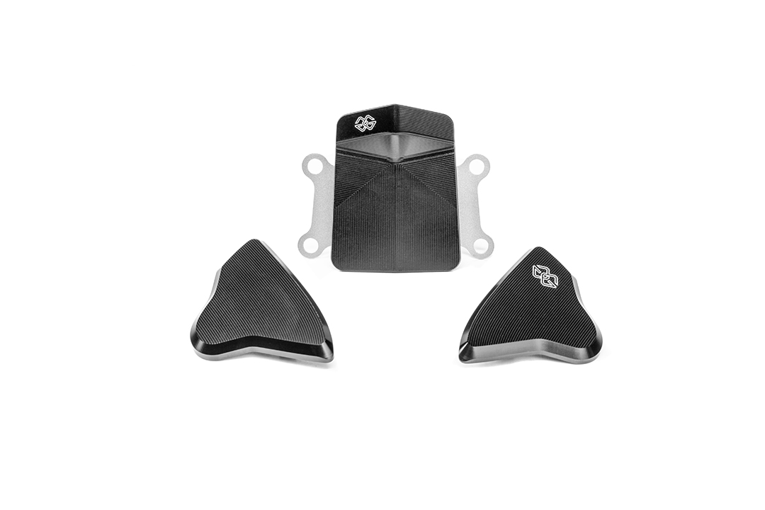 Kit de Cubiertas de Carrera Gilles, negro, para Yamaha, YZF-R7, RM39