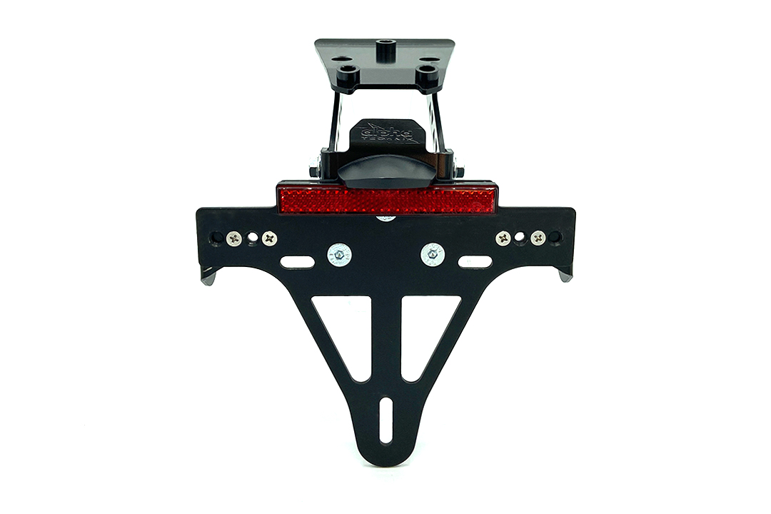 Soporte de matrícula alpha Technik para Honda CB650F, CBR650F; Tipo RC96,RC97; Año de modelo 2017-