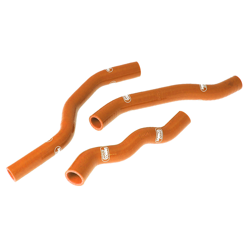 Kit de mangueras de silicona SAMCO SPORT naranja para Yamaha XTZ750 Super Tenere año del modelo 1989-1997