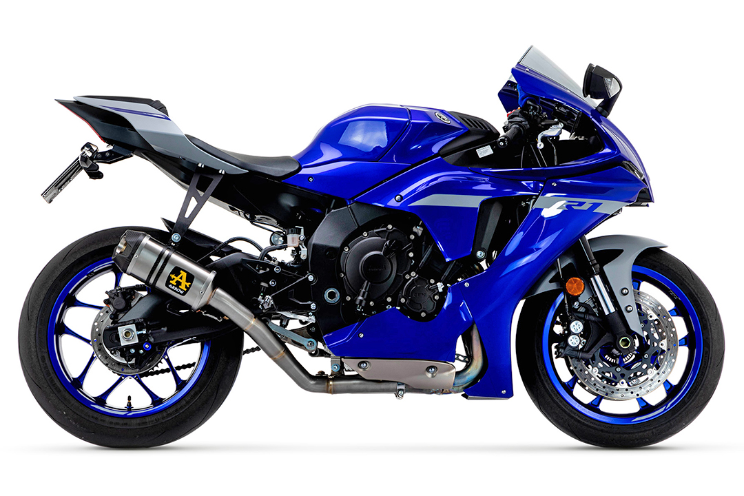 ARROW Sistema Semilcompleto de Competición con silenciador Indy Race para Yamaha YZF-R1 /M a partir del año de modelo 2020-