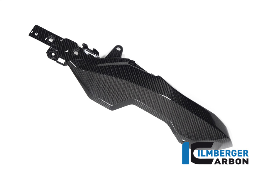 Colín trasero Ilmberger Carbon chasis lado izquierdo (versión cerrada), brillante, BMW S1000XR 2020-2023