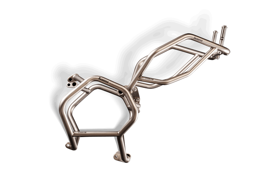 Akrapovic Juego de Barras Protectoras Inferiores (Titanio)