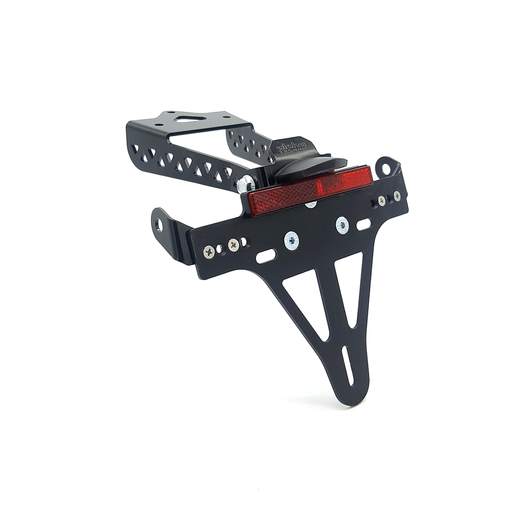 Soporte de matrícula alpha Technik para Suzuki GSX-S1000S Katana; TIPO WDG0; Año del modelo 2019-