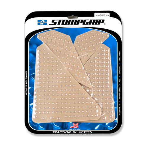 Stompgrip transparente, Volcano, para Husqvarna 701 Enduro, Supermoto, 2016-2023