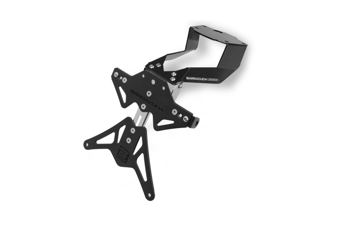 Soporte de matrícula Barracuda para Honda Integra 750 y NC750X / NV750S