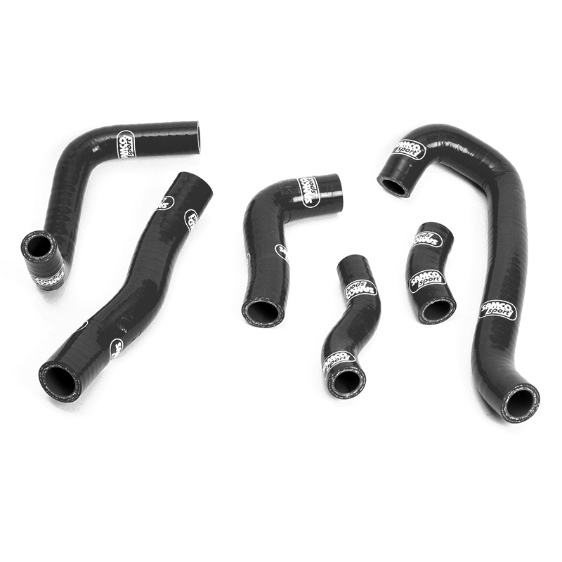 Kit de mangueras de silicona SAMCO SPORT negro para Honda NSR250, años de modelo 1990-1999