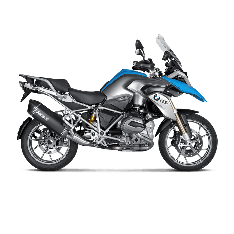 Sistema de escape Akrapovic Slip-On Line (Titanio) para BMW R1200GS / ADVENTURE 2013-2016