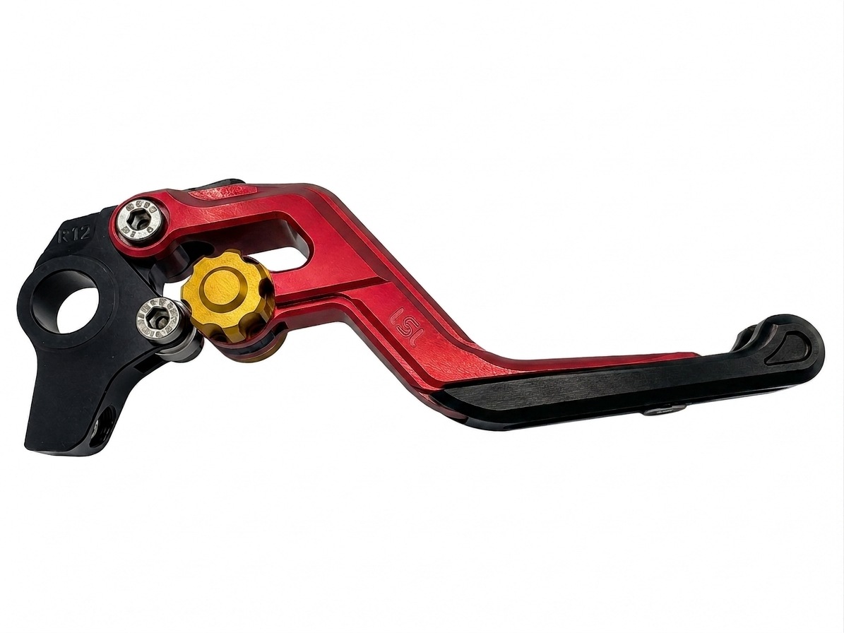 LSL ERGONIA Maneta de freno R33 Rojo/Oro/Negro