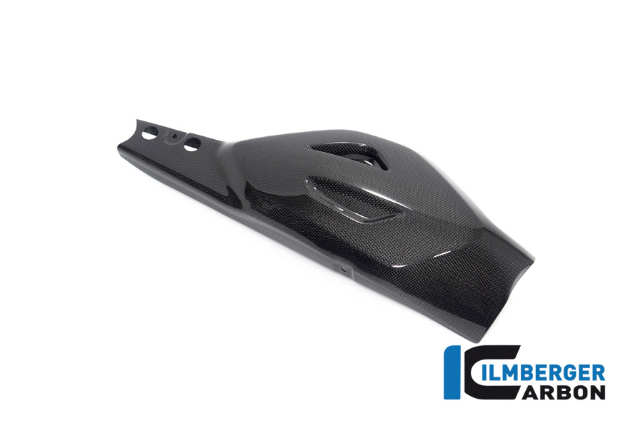 Protector de basculante de carbono Ilmberger, brillante, Ducati Diavel V4, 2023-