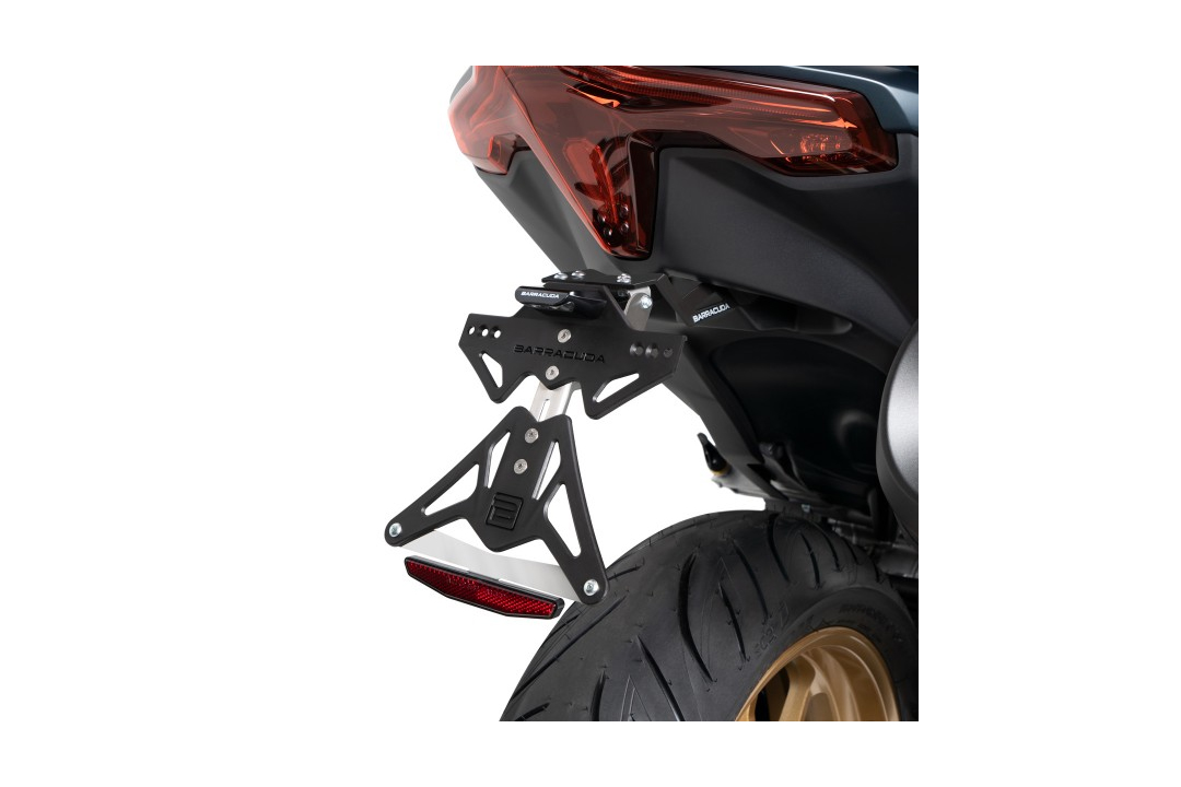 Soporte de matrícula Barracuda para Yamaha T-MAX 560 año de fabricación 2022-