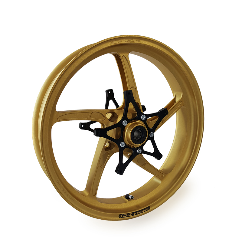 Kit de conversión OZ Piega 17" BMW R 1250 GS Color oro incl. disco de frenos alpha Racing