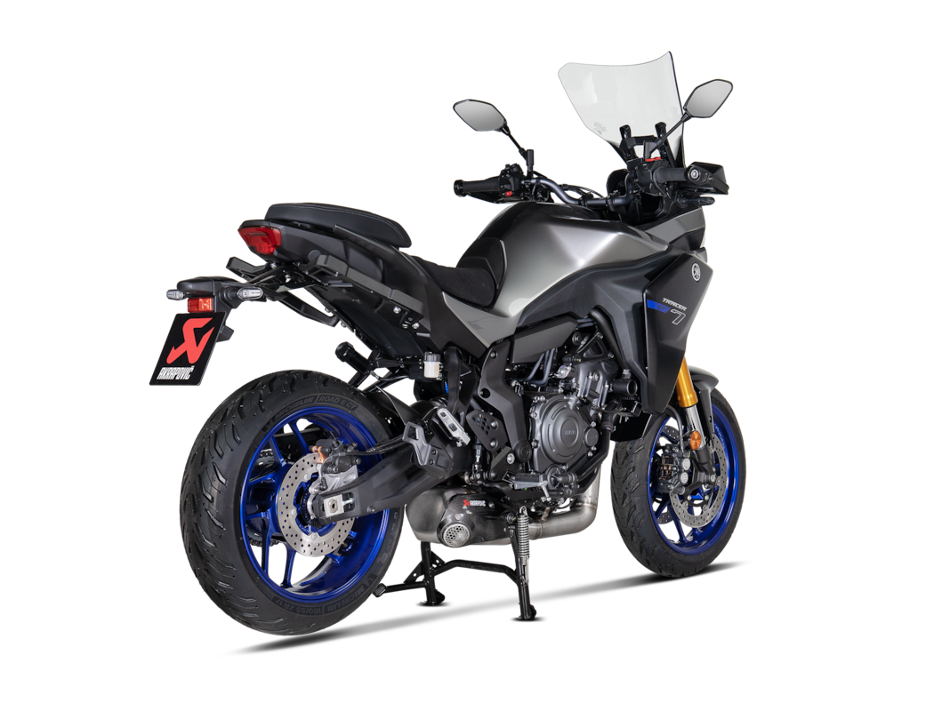 Akrapovic Racing Line (Titanium) sistema de escape para Yamaha MT-07, FZ-07 2021-2025, Tracer 7, GT, 2020-2025