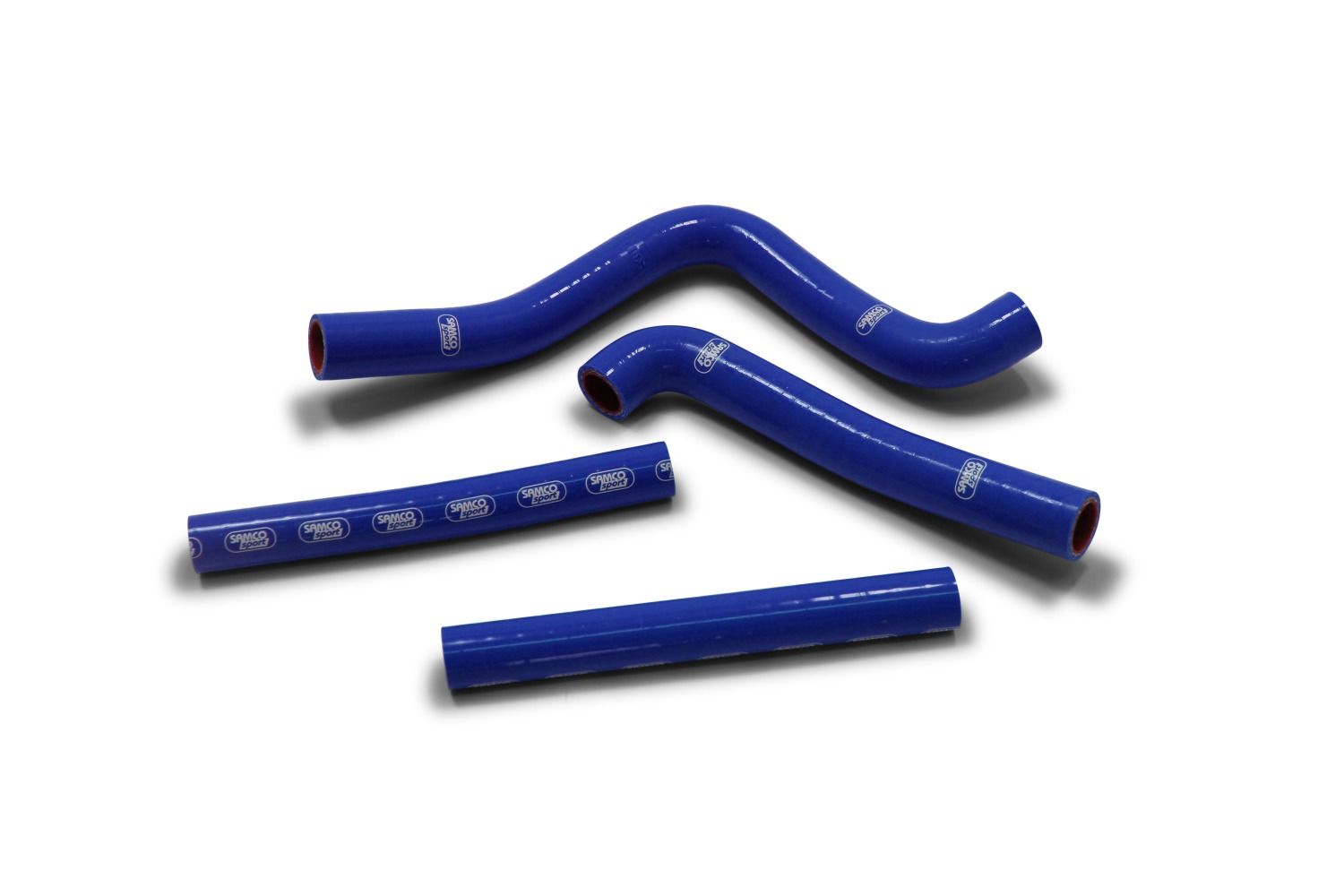 Kit de Mangueras de Silicona SAMCO SPORT azul para Kawasaki KX125, años 1994-1998