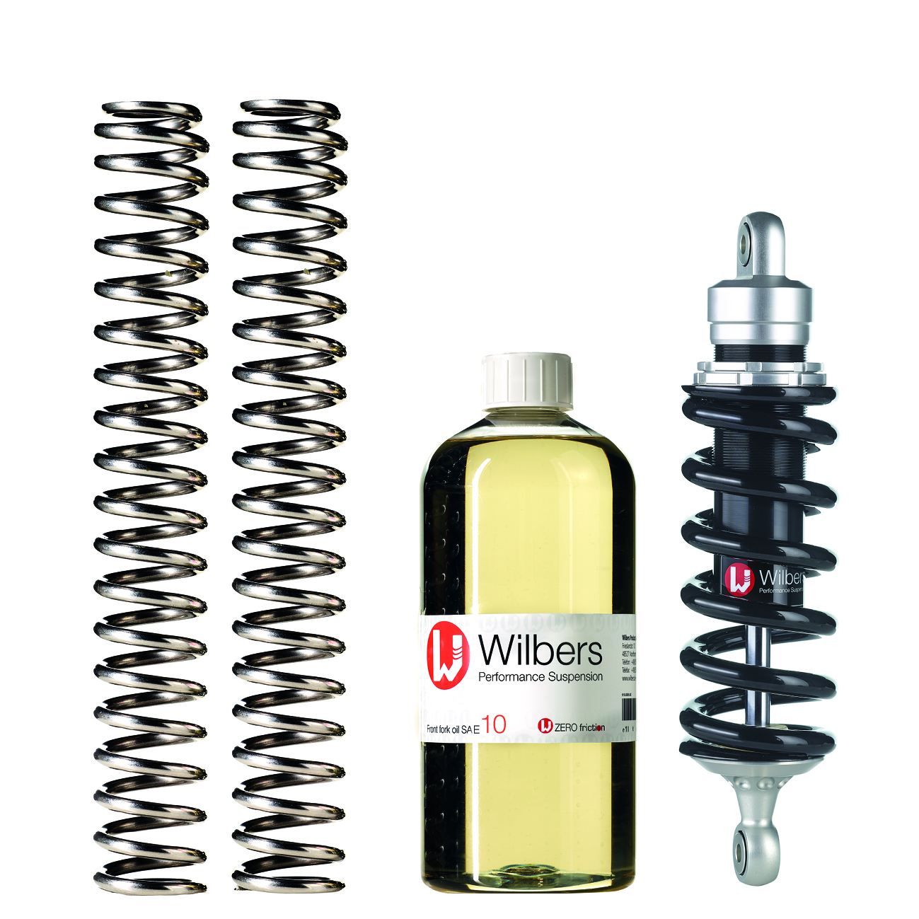 Wilbers amortiguador 540 Road para BMW G 310 R 16- Reducción de altura -40 mm