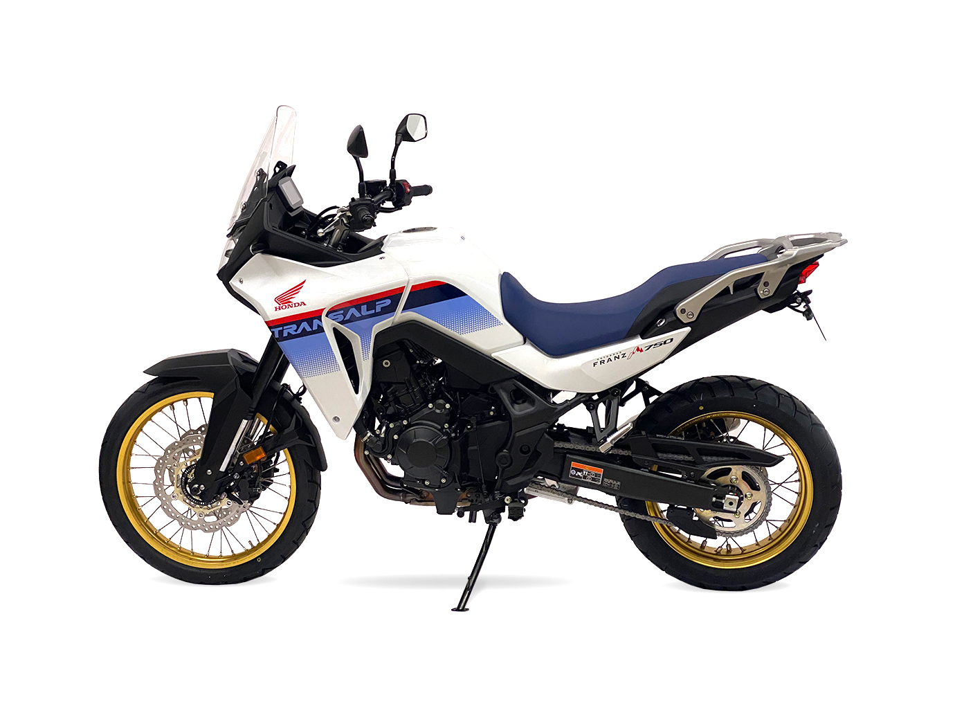 Portamatrículas alpha Technik para Honda XL750 Transalp, Tipo RD16 / RD17, Año del modelo 2023-