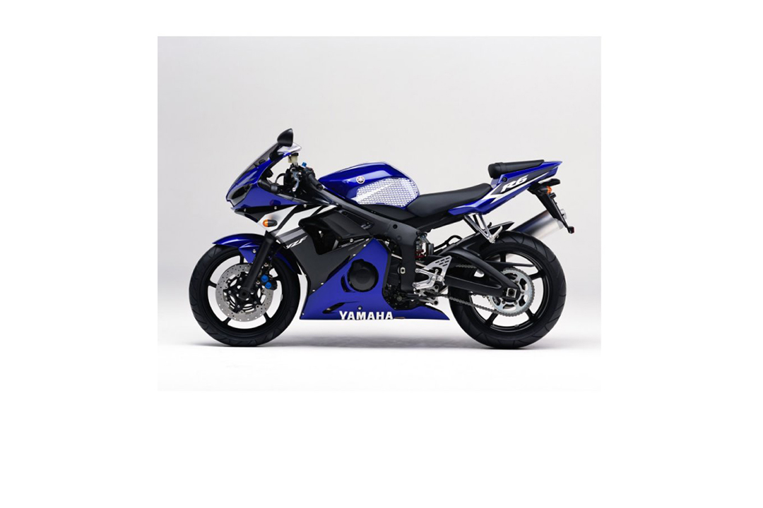 Stompgrip transparente, Icon, para Yamaha YZF-R6, 2003-2005