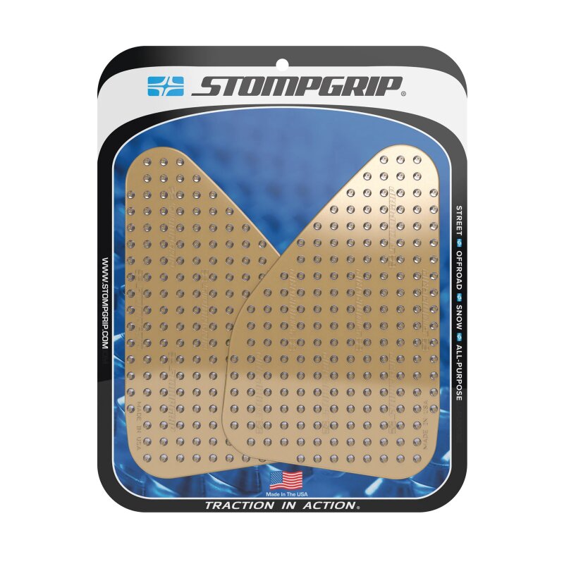 Almohadilla Stompgrip depósito de gasolina transparente, Volcano, para Yamaha MT09, 2024-2025