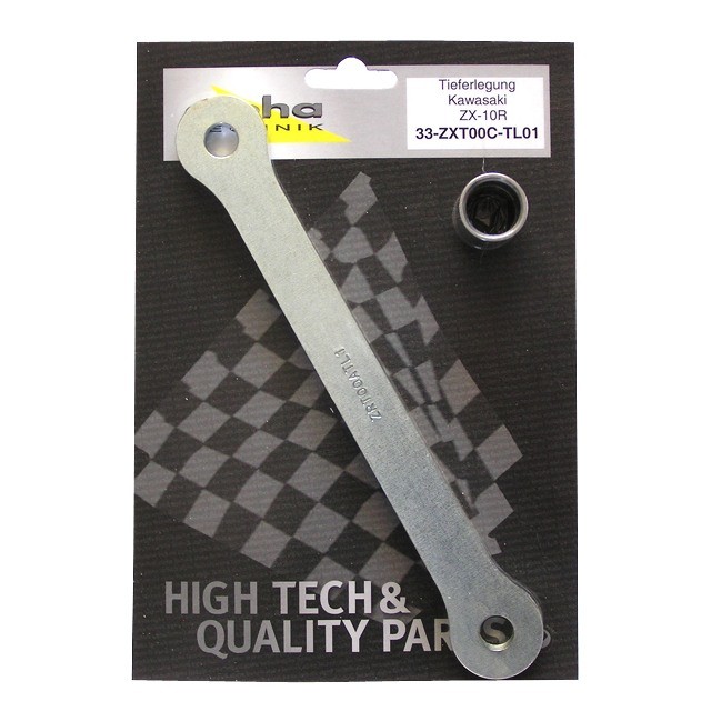Kit de Descenso alpha Technik 30mm para Kawasaki ZX10R; Tipo ZXT00C; Año del modelo 2004-