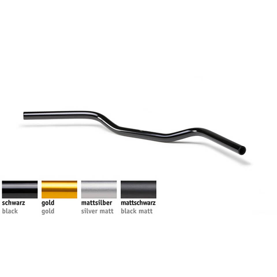 LSL Aluminio-manillar CLUBMAN® AS1.4 LL, 1 pulgada, oro