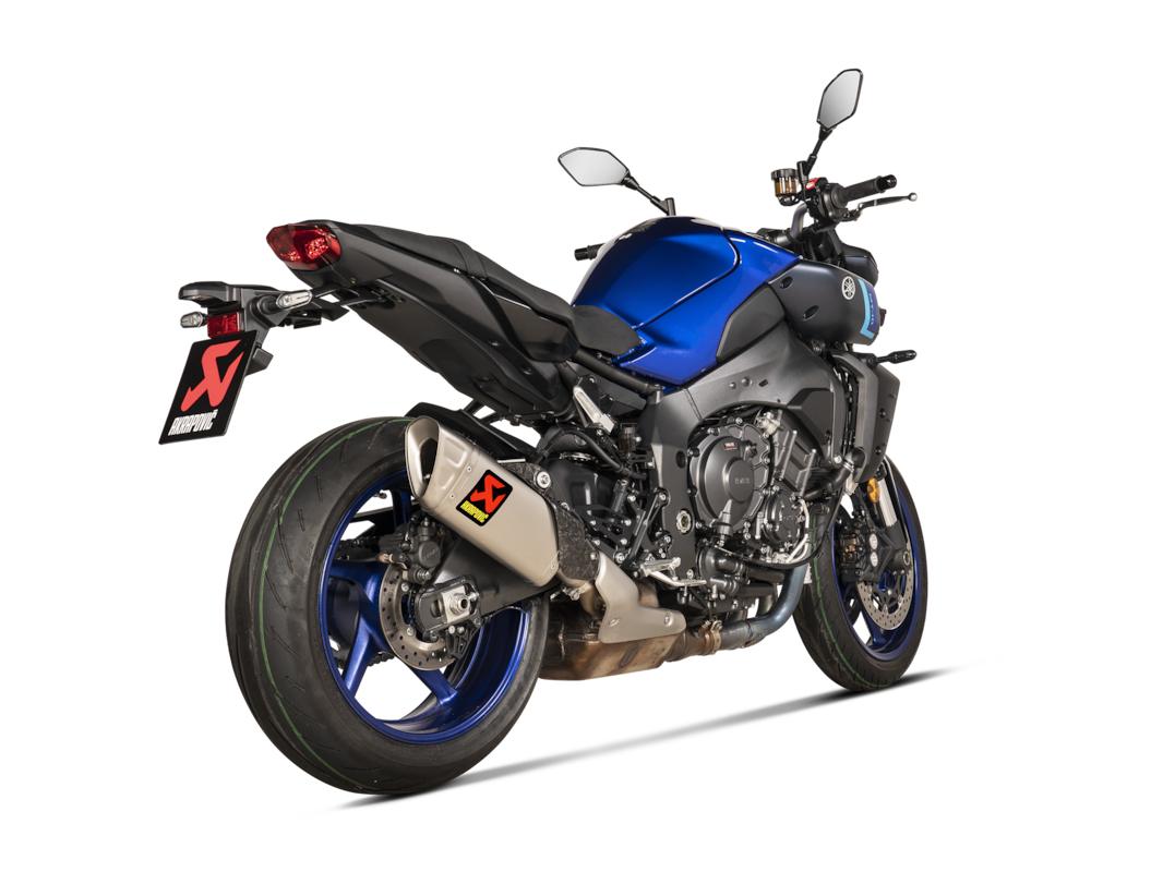 Akrapovic Slip-On Line (Titanium) sistema de escape para Yamaha MT-10 (SP) a partir del año del modelo 2022-2024
