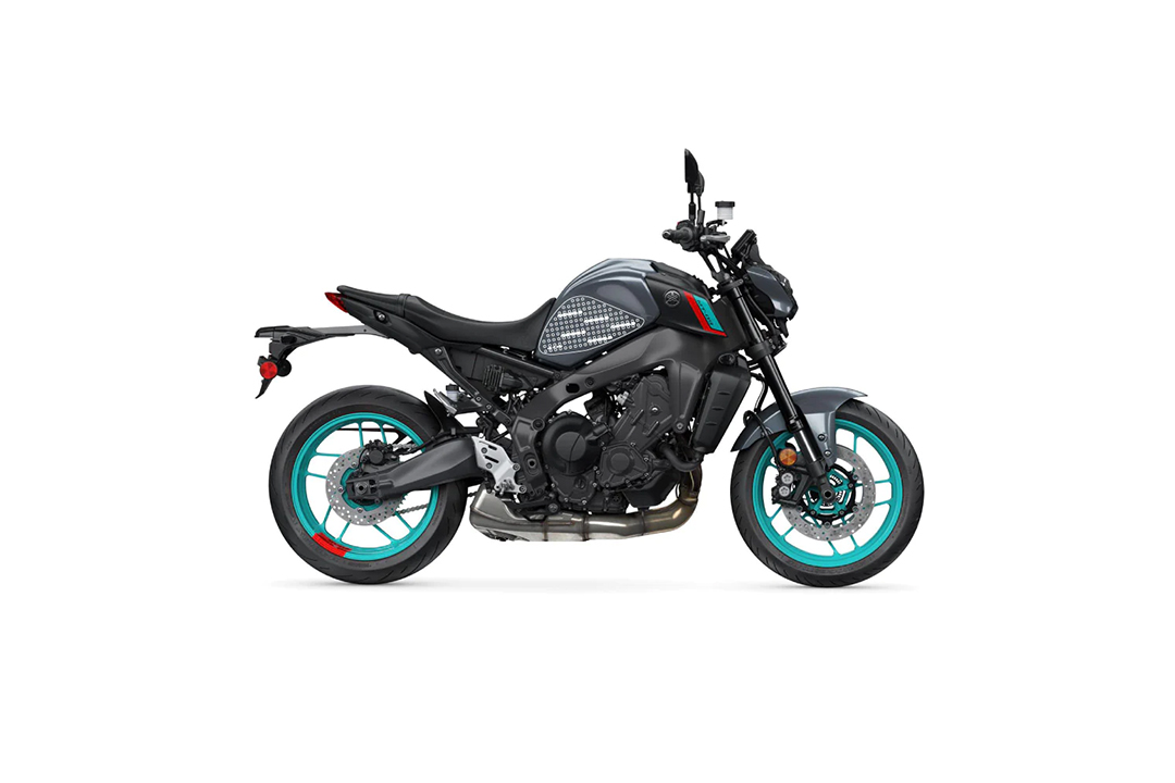 Almohadilla Stompgrip depósito de gasolina transparente, Volcano, Kit depósito de gasolina Streetbike para Yamaha MT09, 2021-2023, Triumph Triple 1200 RR, RS, 2021-2025