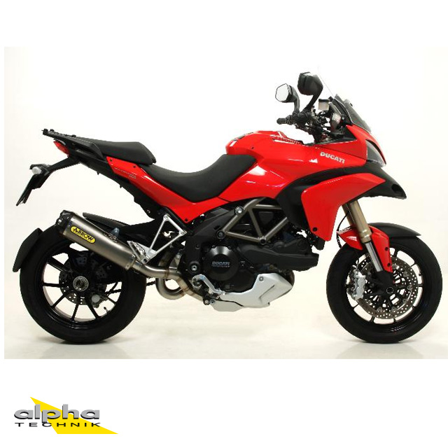 Silenciador ARROW WORKS para Ducati Multistrada 1200 / 1200S 2010-2014, Titanio