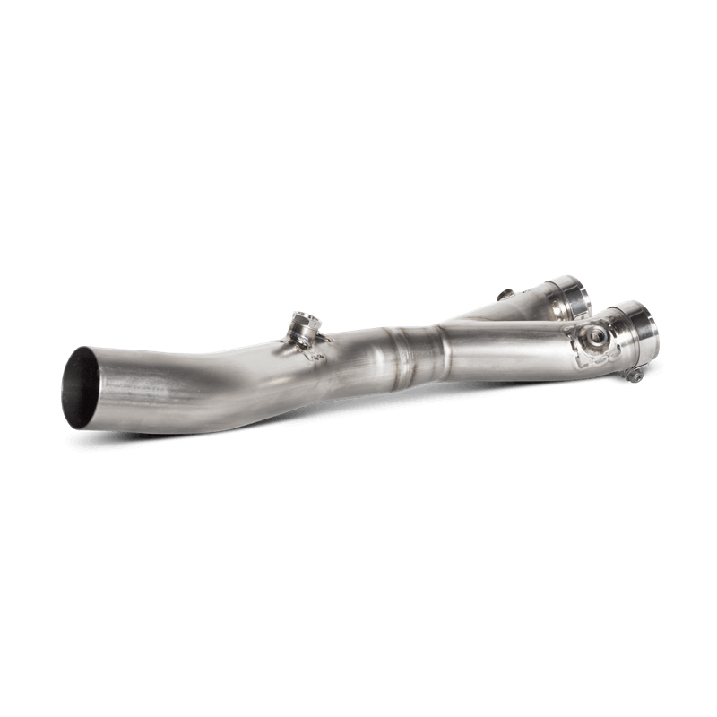 Tubo de conexión/colector opcional Akrapovic (Titanio) sistema de escape para Yamaha MT-10/FZ-10 modelo año 2016-2020