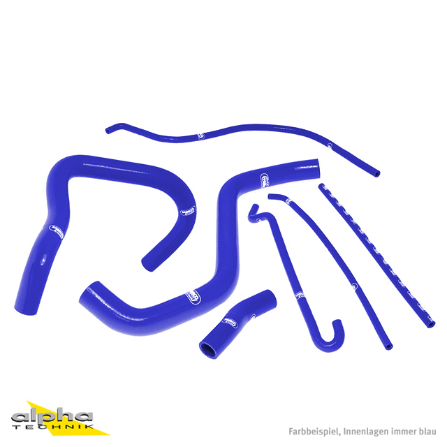 Kit de mangueras de silicona SAMCO SPORT azul para Suzuki GSX1300R Hayabusa año de modelo 2008-2019