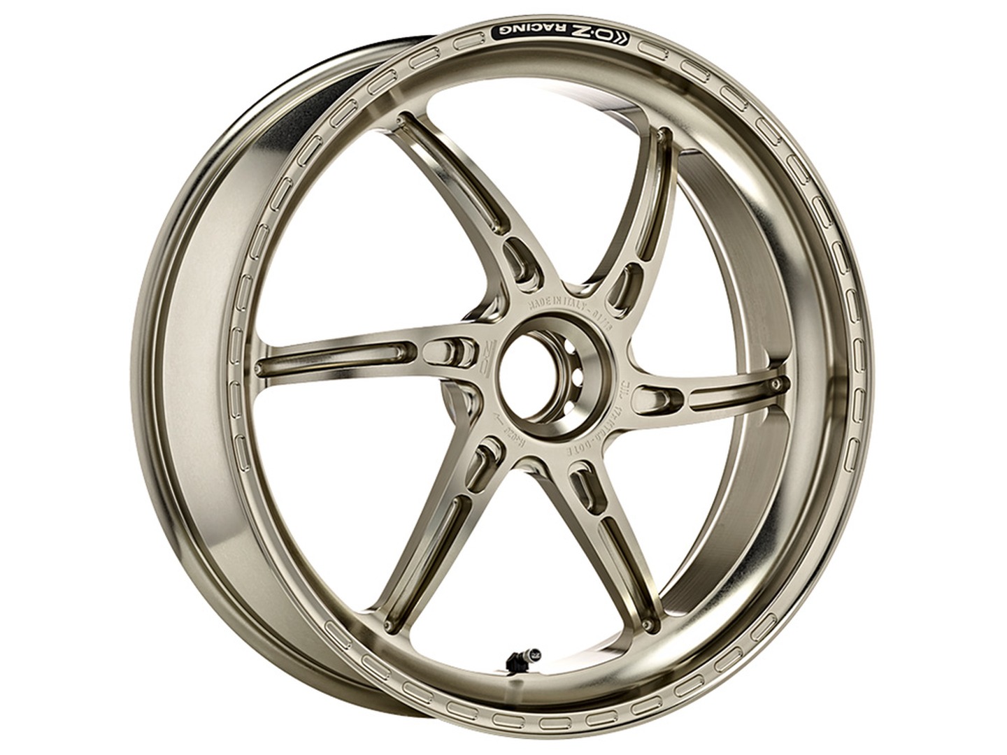 OZ Gass RS-A Aluminio trasero en color titanio para MV Agusta F3 675, F3 800, Brutale 675, Brutale 800, Rivale 800, 2011-2023