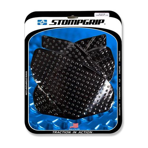 Stompgrip negro, Volcano, para MV Agusta F4 1000 2006-2018, F4 1000 R 2012-2015, F4 1000 RC 2015-2018, F4 1000 RR 2012-2018