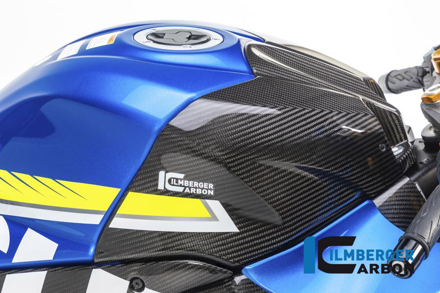 Ilmberger Carbon depósito de gasolina cubierta superior de carbono, Suzuki GSX-R 1000
