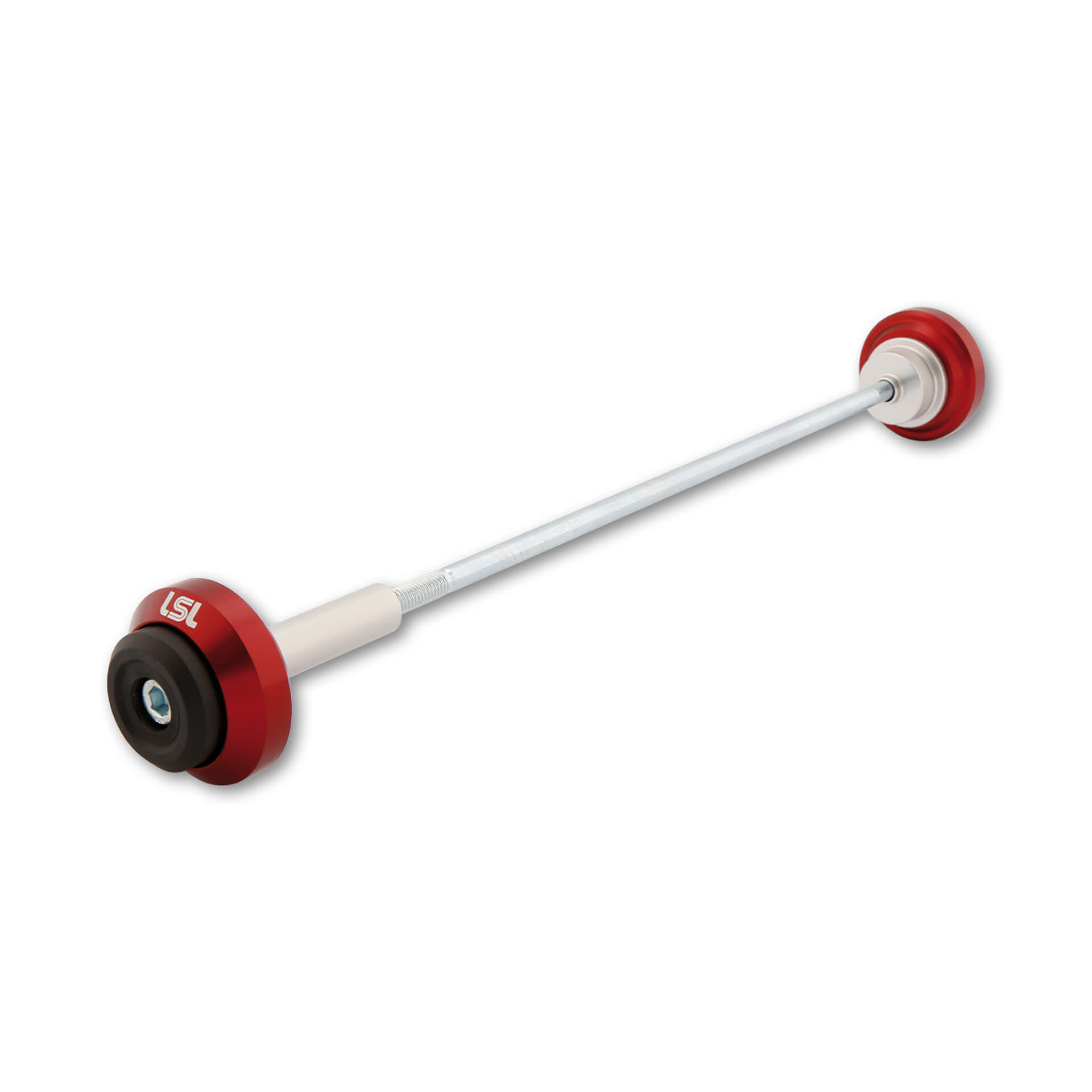 LSL Protector de Eje GONIA para diversas BMW/Honda/Yamaha, rojo, trasero