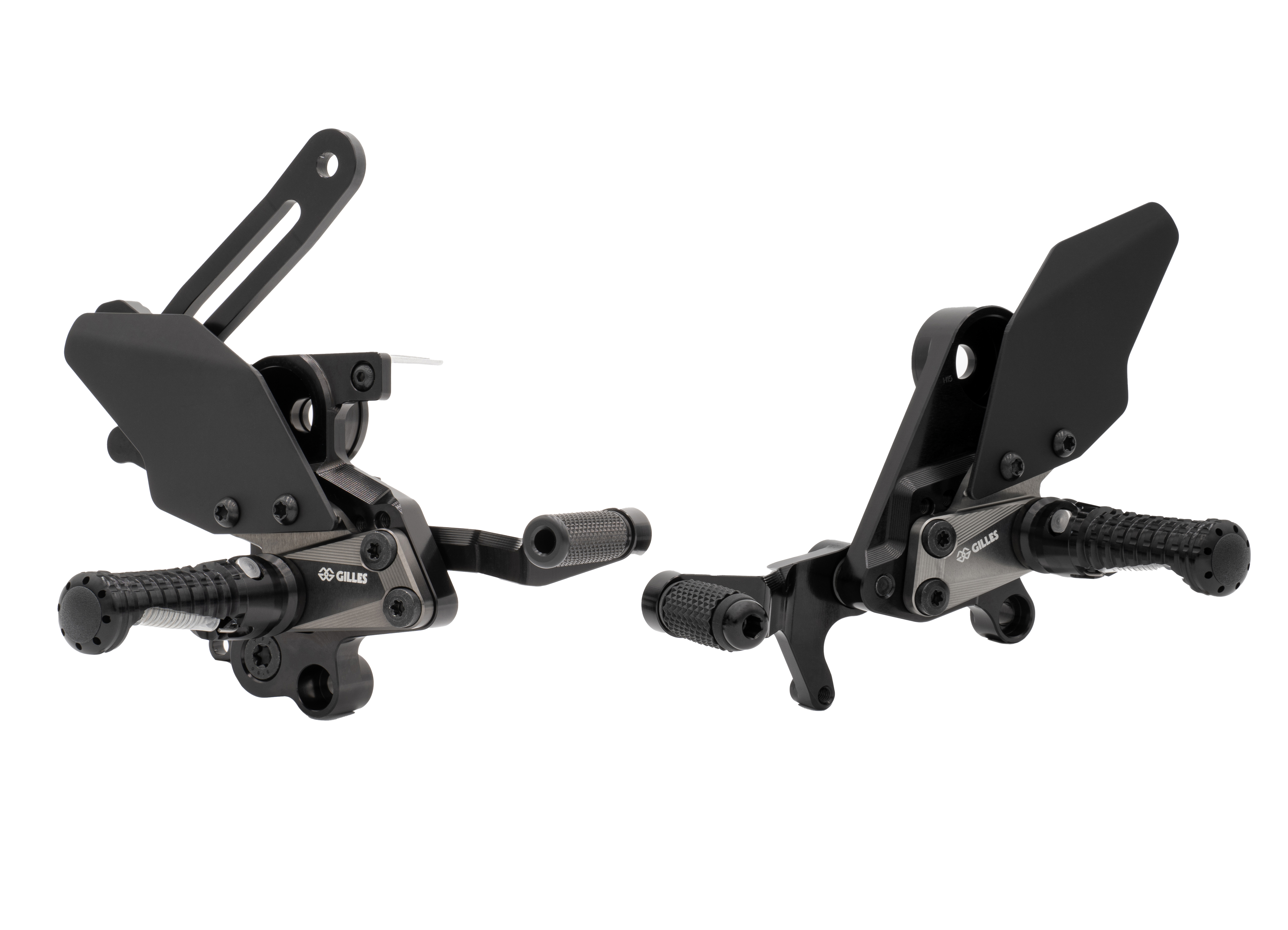 Sistema de reposapiés GILLES AS31GT3 negro para Honda DAX 125 2022-