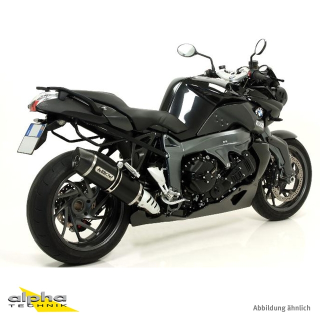 ARROW Silenciador RACE TECH para BMW K1300R / K1300S 2009-13 de aluminio, negro