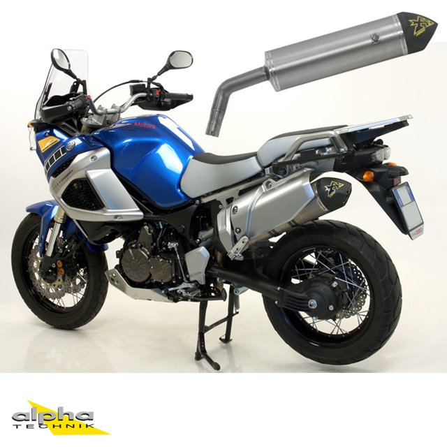 ARROW Silencioso RACE TECH para Yamaha XT1200Z Super Tenere 2010- de aluminio