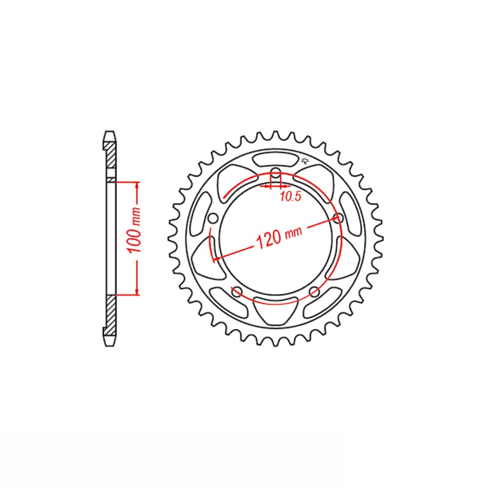 Kit de transmisión DID con cadena 525VX3, color dorado, para Aprilia RSV4 1000 Factory, año del modelo 2015- y RSV4 1100 Factory, año del modelo 2019-