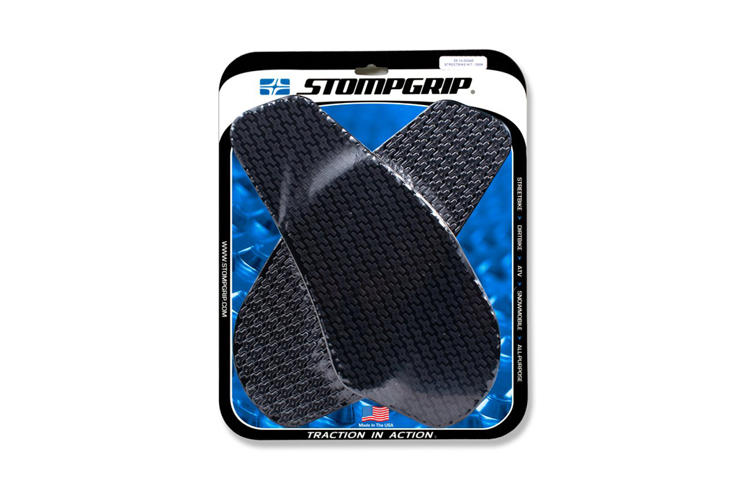 Stompgrip negro, Icon, para Yamaha YZF-R6, 2003-2005