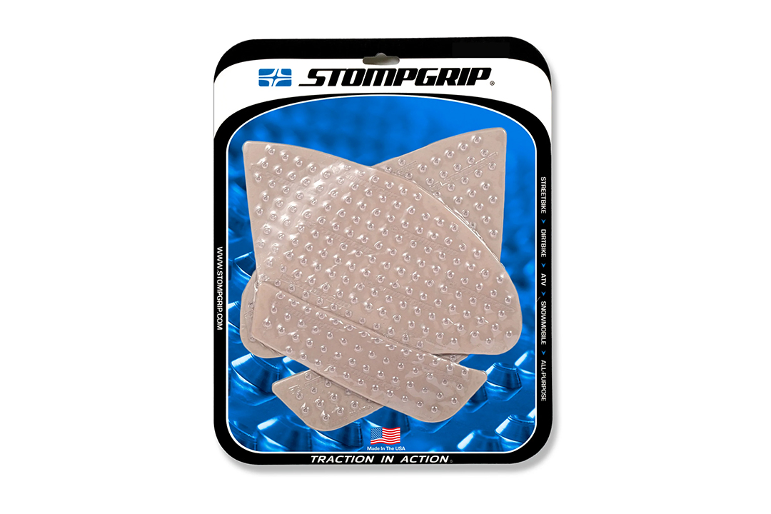 Stompgrip transparente, Volcano, para Suzuki GSXR1000(R), 2017-2025