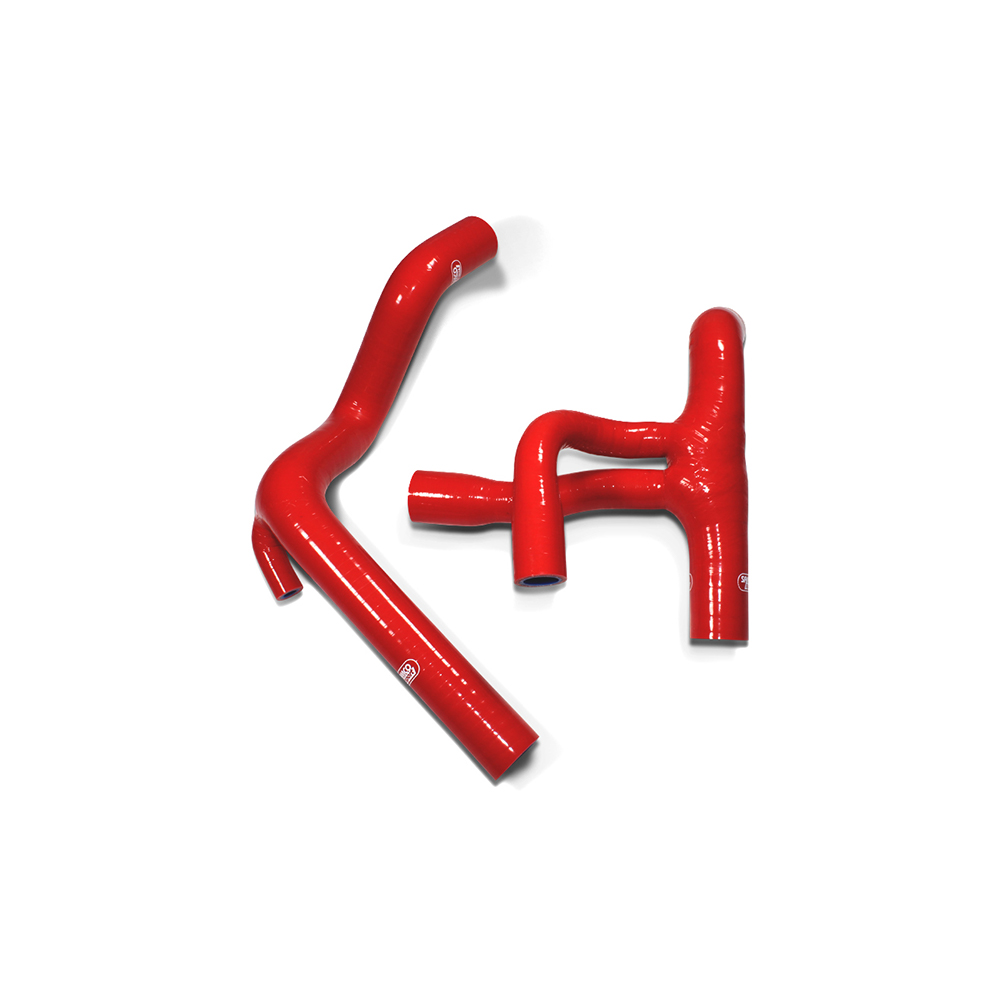 Kit de mangueras de silicona SAMCO SPORT rojo para Cagiva Mito 125 Mito 125 Año del modelo 1991-