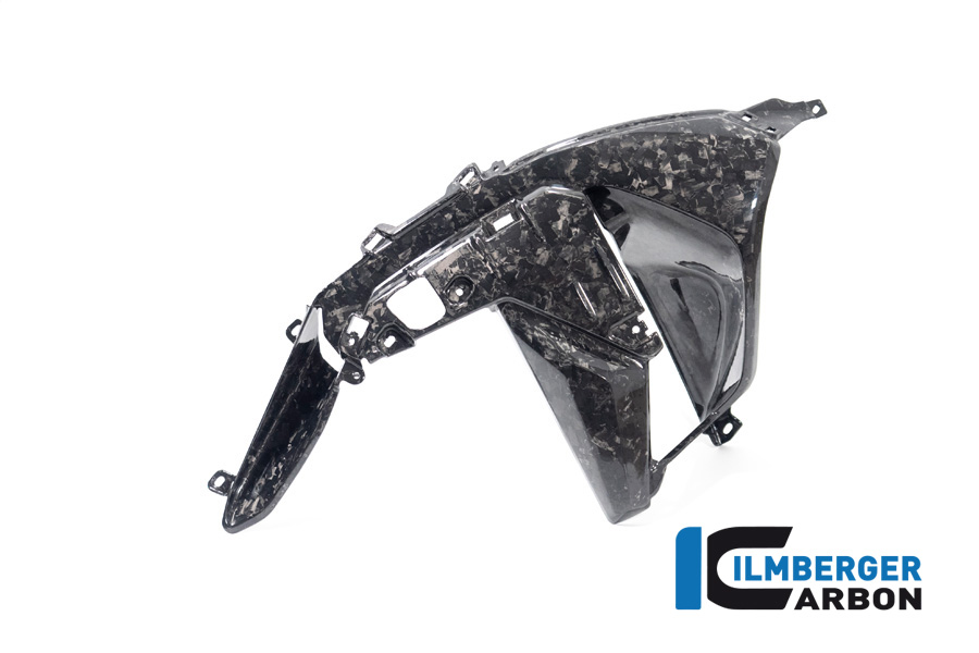 Carenado de salida de aire de carbono Ilmberger lado izquierdo Black Diamond Carbon, brillante, BMW R1300GS 2023-