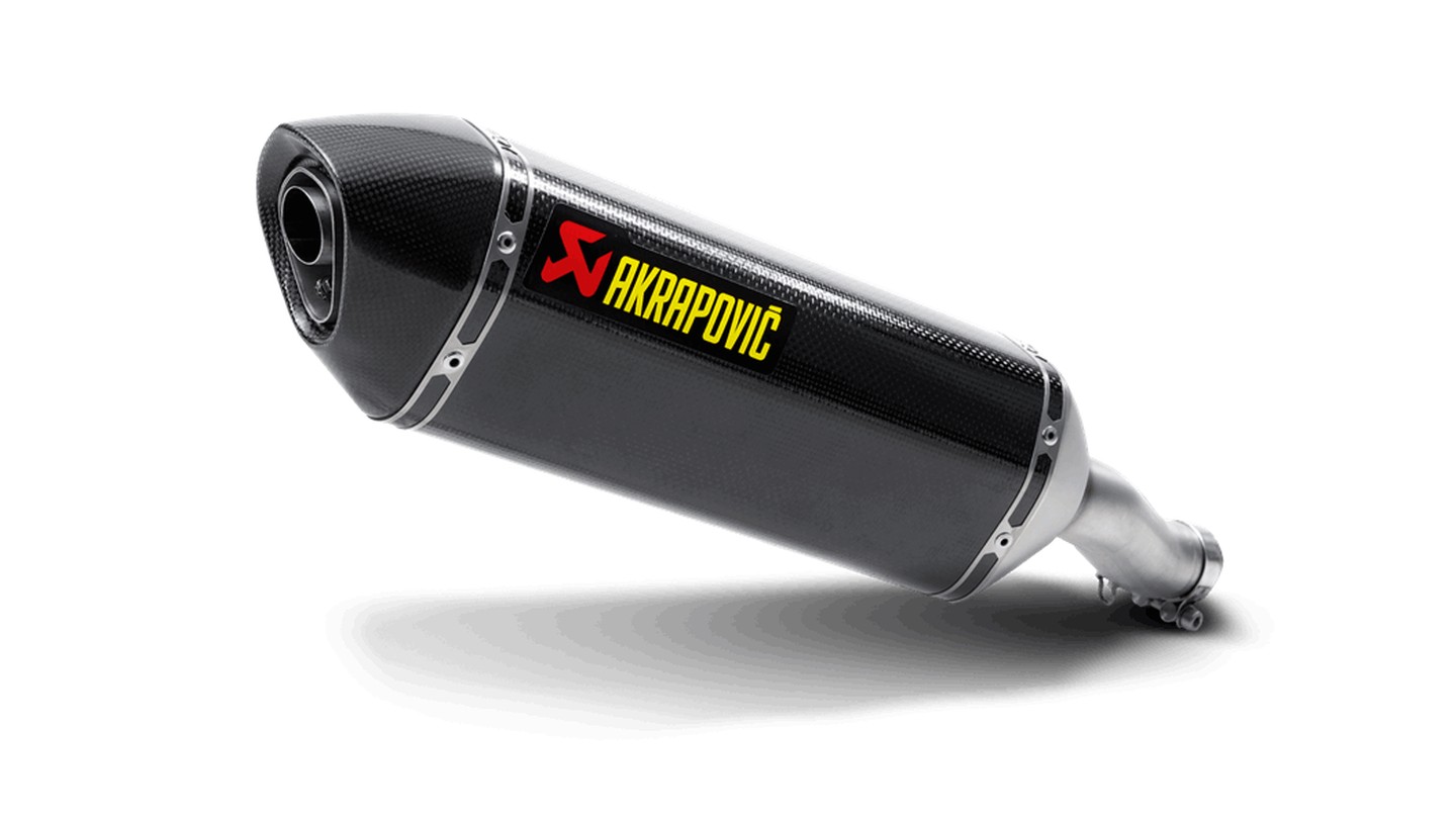 Escape Akrapovic Slip-On Line (Carbono) para Honda CB 400/500F 2013-2015