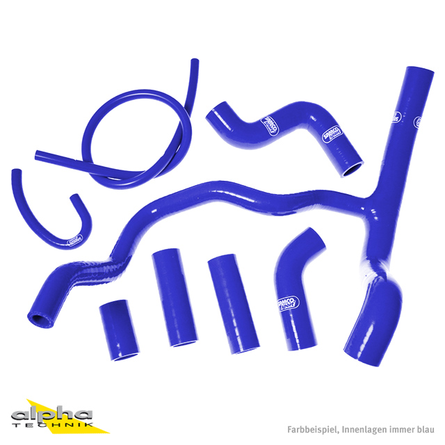 Kit de mangueras de silicona SAMCO SPORT amarillo para Aprilia Tuono V4 (R / RR / Factory), 2011-2025