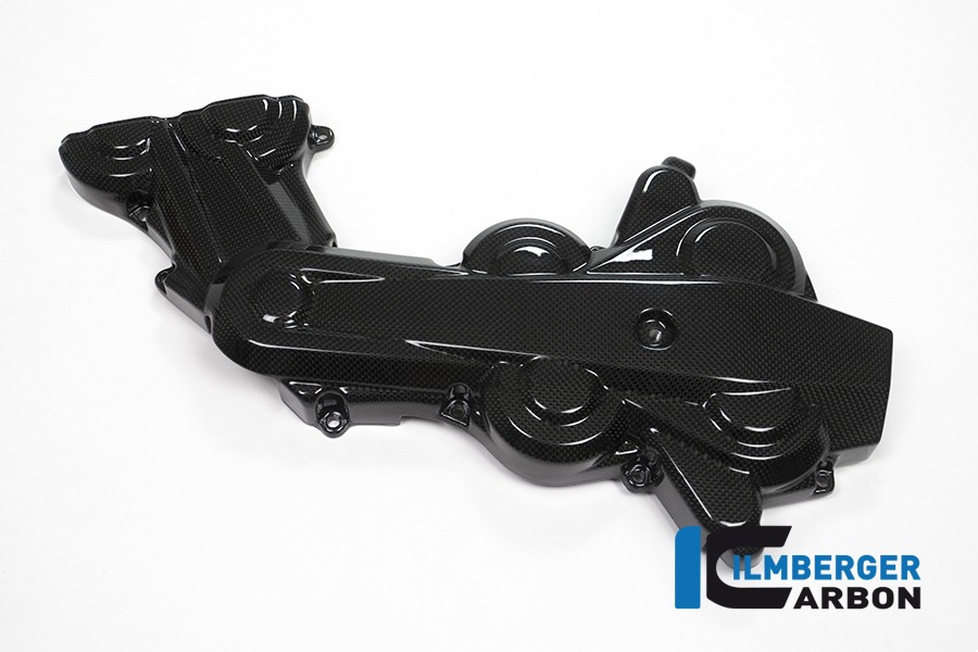 Ilmberger Carbon correa dentadaabdeckung horizontal brillo